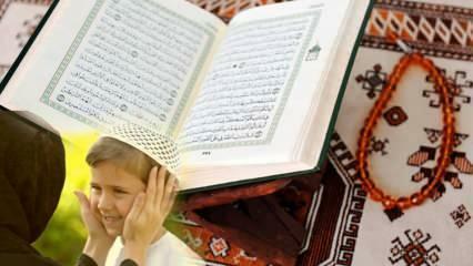 Comment être un souvenir, quel est l'âge pour commencer la mémorisation? Hafiz s'entraîne à la maison et mémorise le Coran