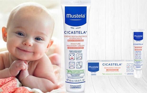 Comment utiliser la crème de soin Mustela Cicastela?