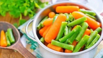 Comment sont conservés les légumes et la viande? 