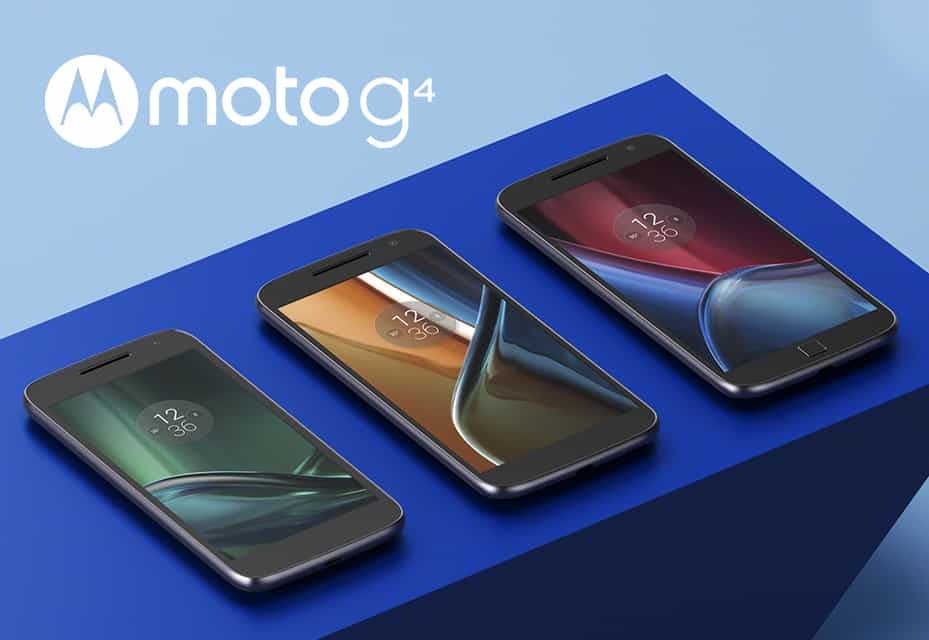 Motorola annonce trois nouveaux smartphones Moto G4