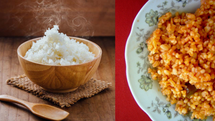 Le boulgour ou le riz gagne du poids? Quels sont les bienfaits du boulgour et du riz? Manger du riz ...