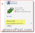 E-mail d'invitation Google Picasa:: groovyPost.com