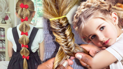 Quelles sont les coiffures des enfants qui peuvent être faites à la maison? Coiffures scolaires pratiques et faciles