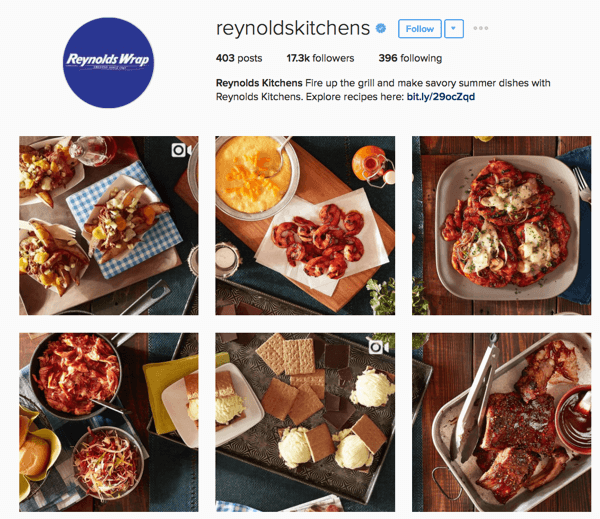 cuisines instagram reynolds