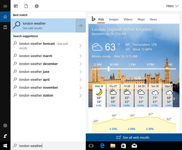 Windows 10 Insider Build 16251 présente la liaison téléphone-PC