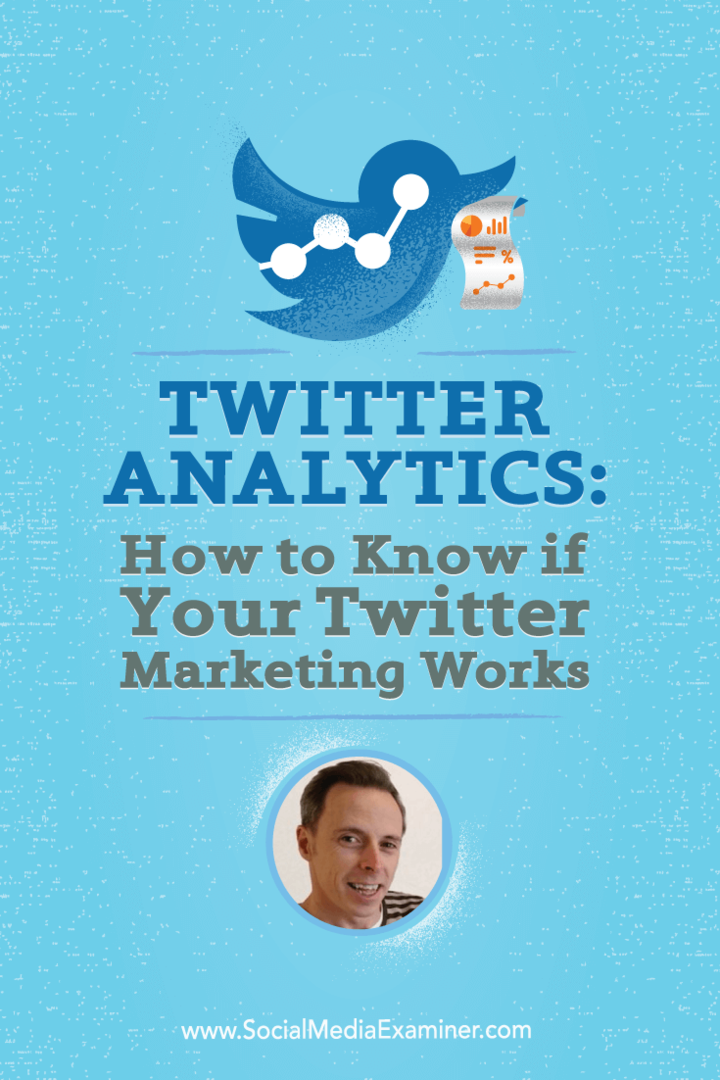 Twitter Analytics: Comment savoir si votre marketing Twitter fonctionne: examinateur des médias sociaux