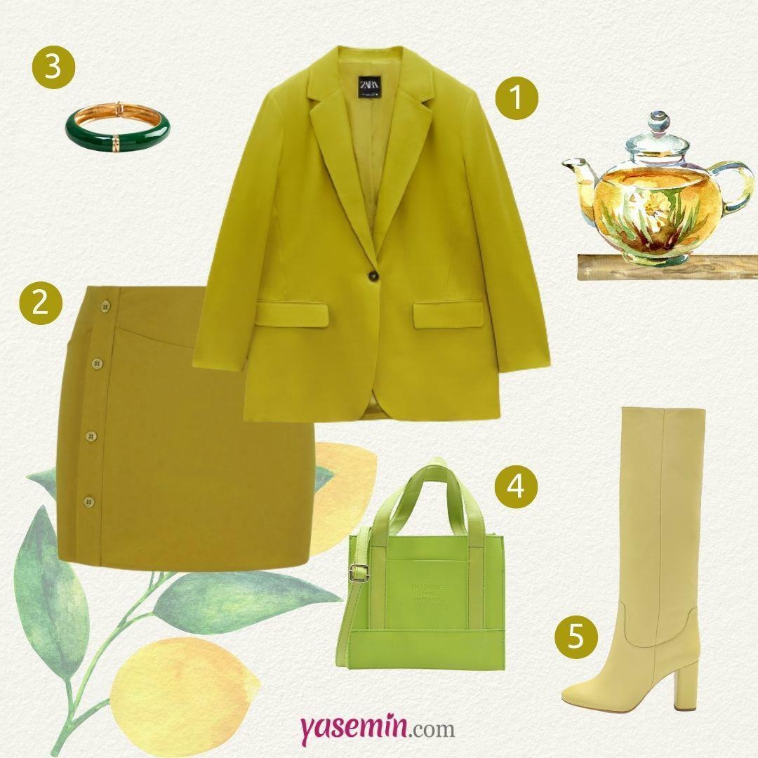 Suggestion de style inspiré du citron vert