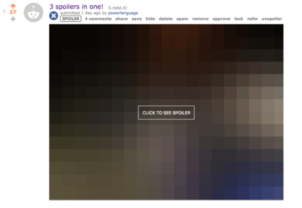 Reddit a lancé des balises spoiler sur les sites de bureau et mobiles et les applications officielles iOS et Android.