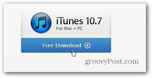 Télécharger iTunes 10_7