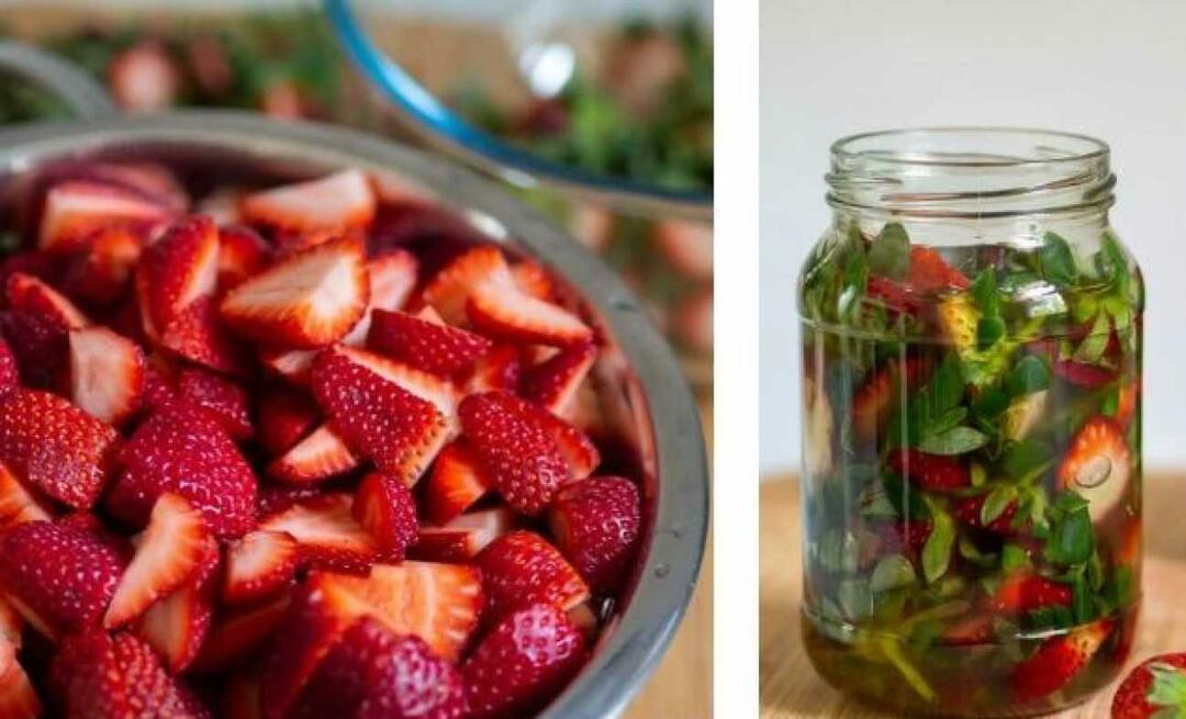 Comment faire du vinaigre de fraise? Vous devriez essayer le vinaigre de fraise utile!