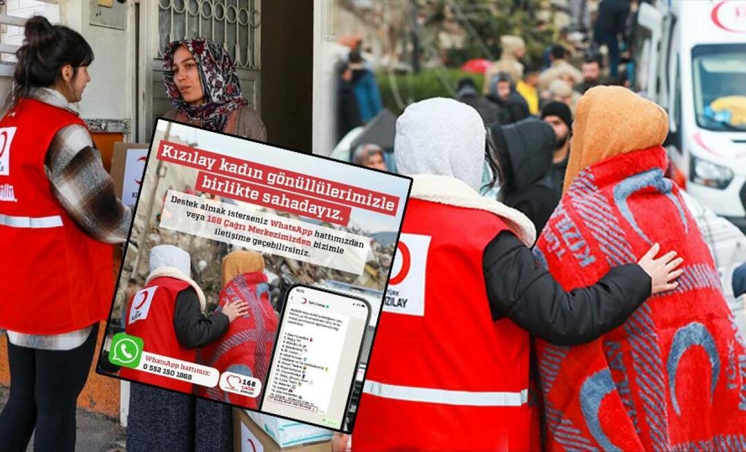 Une nouvelle percée du Croissant-Rouge turc: création d'une ligne WhatsApp spéciale pour les victimes du tremblement de terre