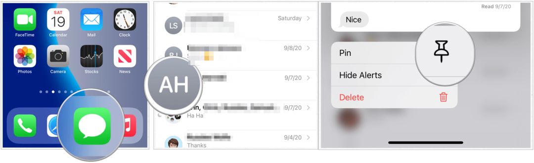 Les messages iPhone ont changé dans iOS 14