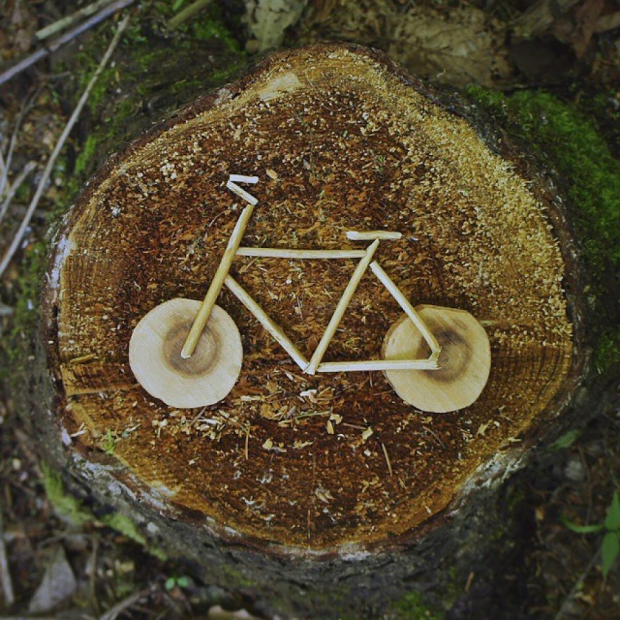Conception de vélos sur bois