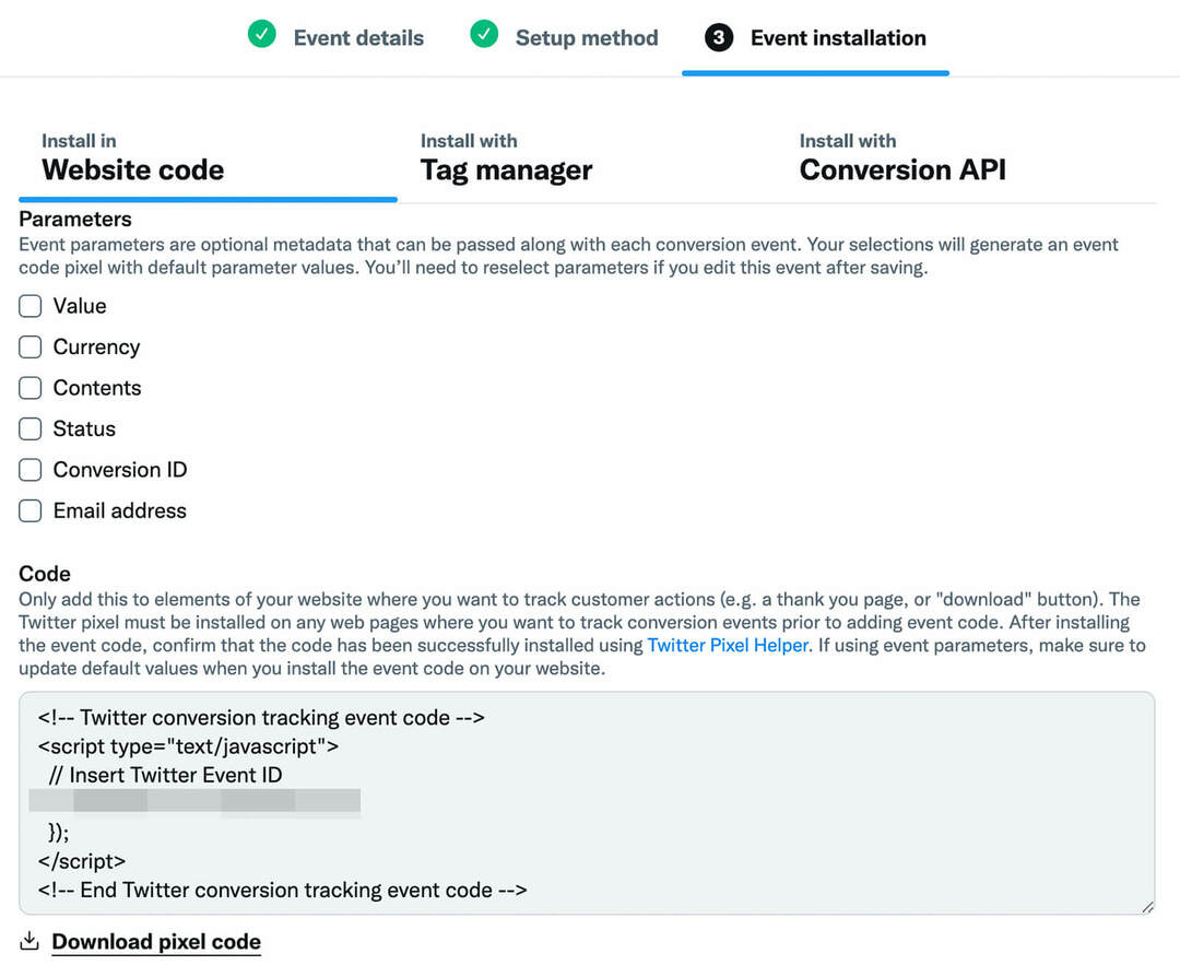 comment-installer-conversion-events-using-twitter-pixel-define-event-with-code-choose-parameters-example-10