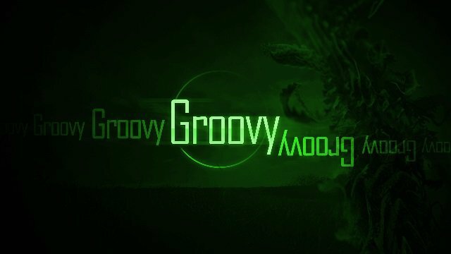 fond d'écran vert très groovy modifier l'exemple tutoriel