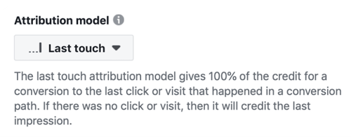 Comment suivre l'attribution sur Facebook et Google, étape 8.