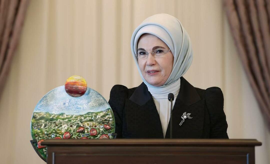 L'appel d'Emine Erdogan aux femmes pour "réaliser ses rêves" !