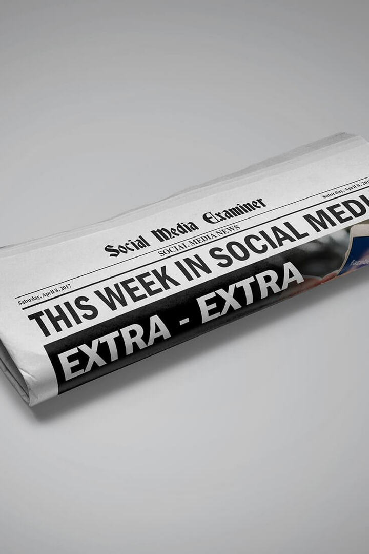 Facebook teste les diffusions en direct sur écran partagé: cette semaine dans les médias sociaux: Social Media Examiner