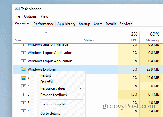 Empêcher les modifications rapides des paramètres sur Windows 11