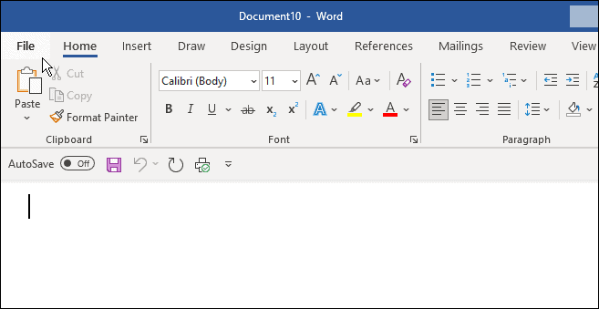 utiliser le format mla dans Microsoft Word