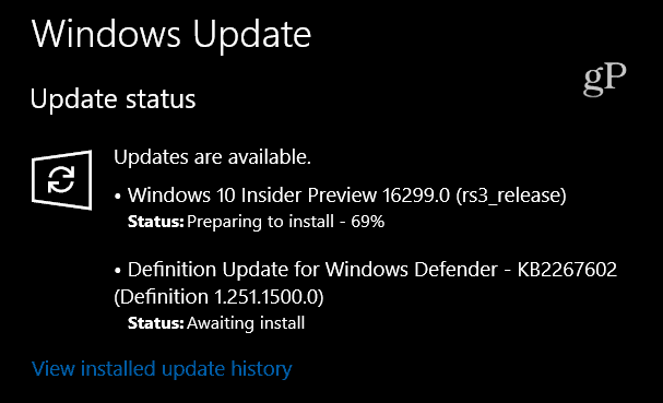 Microsoft publie Windows 10 Preview Build 16299 pour PC