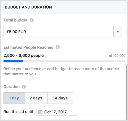 Facebook a augmenté son budget de publication