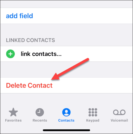 supprimer les contacts en double sur iPhone 