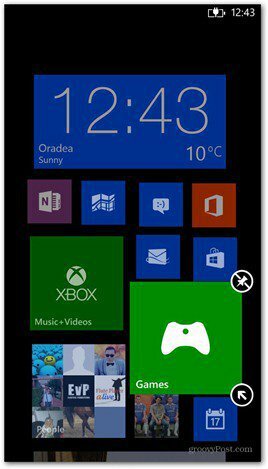 Windows Phone 8 personnaliser les tuiles 1