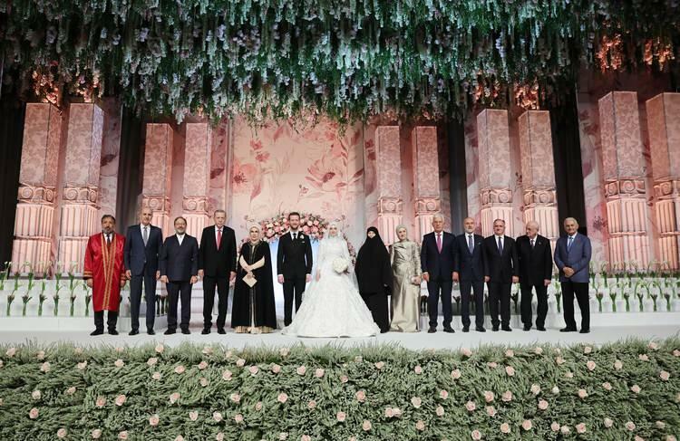 Cérémonie de mariage du neveu du président Erdoğan, Osama Erdoğan