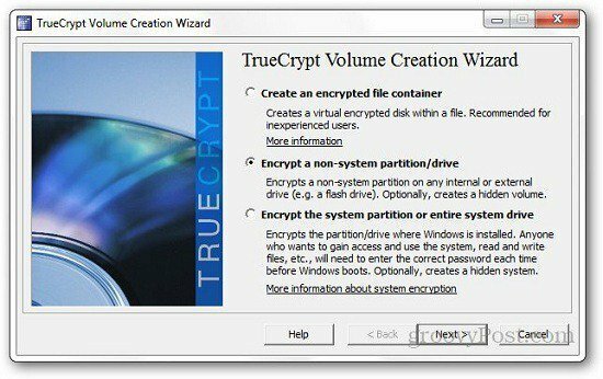 Configurer un lecteur flash crypté avec TrueCrypt