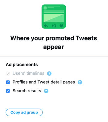 Possibilité de diffuser des publicités vidéo Twitter promues sur les profils et les pages de détails de tweet, ainsi que dans les résultats de recherche