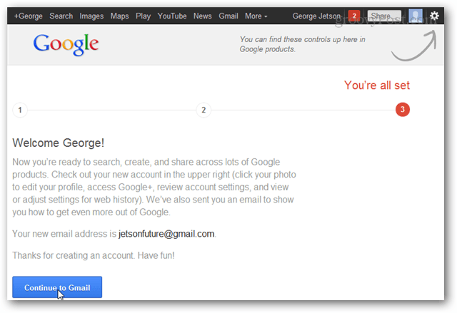 Comment obtenir un compte Gmail?