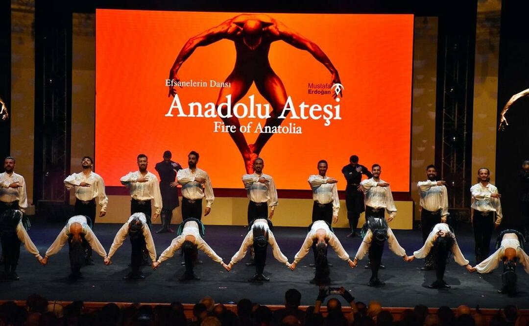  2. Korkut Ata Festival du film du monde turc Groupe de danse Fire of Anatolia