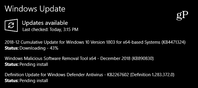 Windows 10 1803 KB4471324
