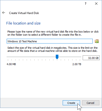 07 Déterminer l'emplacement du disque dur (installation de Windows 10)