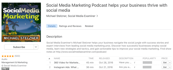 podcast marketing sur les réseaux sociaux avec michael stelzner