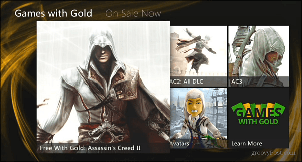Abonnés Xbox Live Gold: Assassin's Creed II gratuit à partir d'aujourd'hui