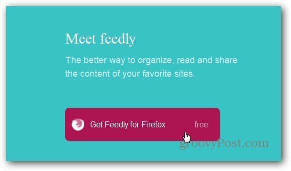 feedly pour firefox