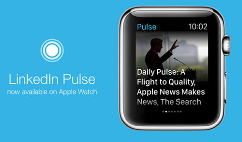 linkedin pulse pour apple watch