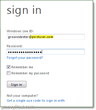 comment se connecter à la messagerie de domaine Windows Live