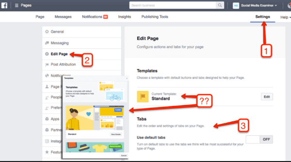 Voici comment modifier la mise en page de votre page Facebook à l'aide de Business Manager.