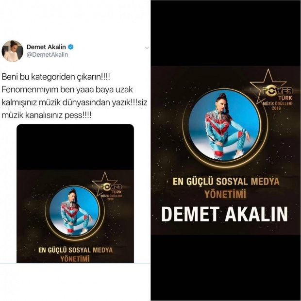 Catégorie de prix qui rend Demet Akalın fou!