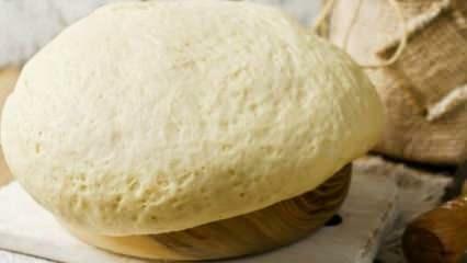 La méthode de levée de pâte la plus simple! Recette de pâte levée multi-usages! Dégazage de la pâte levée...