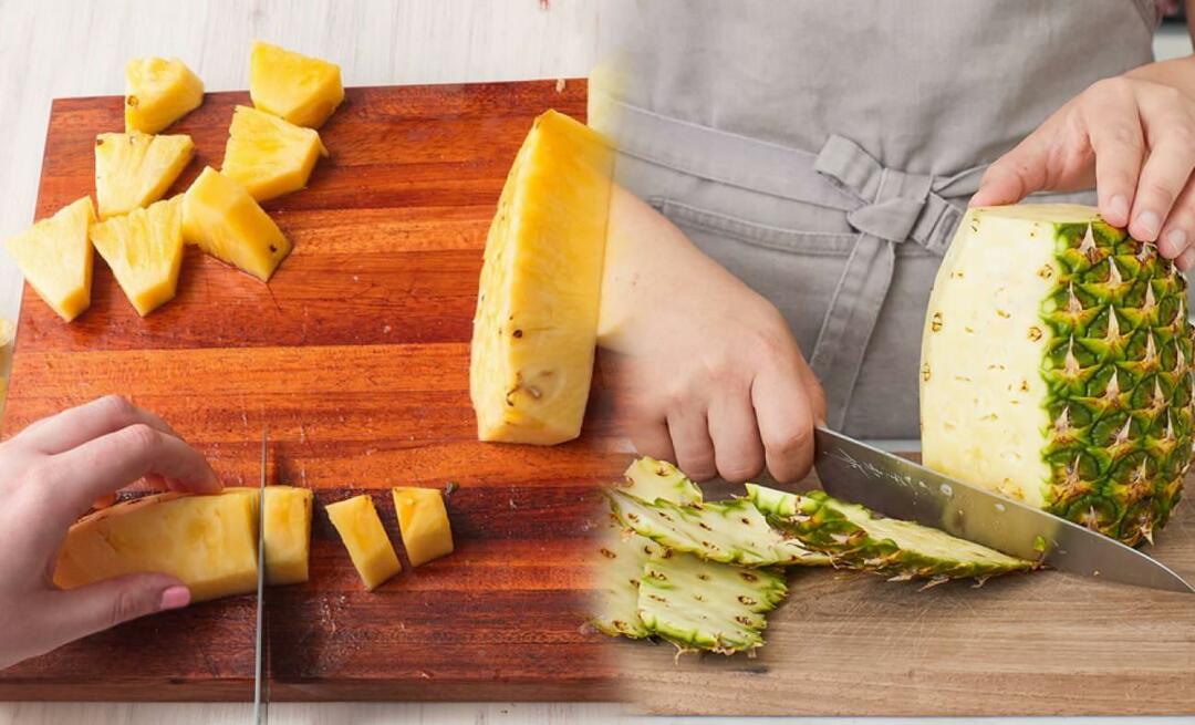 Comment éplucher l'ananas le plus facilement? Comment couper un ananas? Quelles sont les méthodes d'épluchage d'ananas