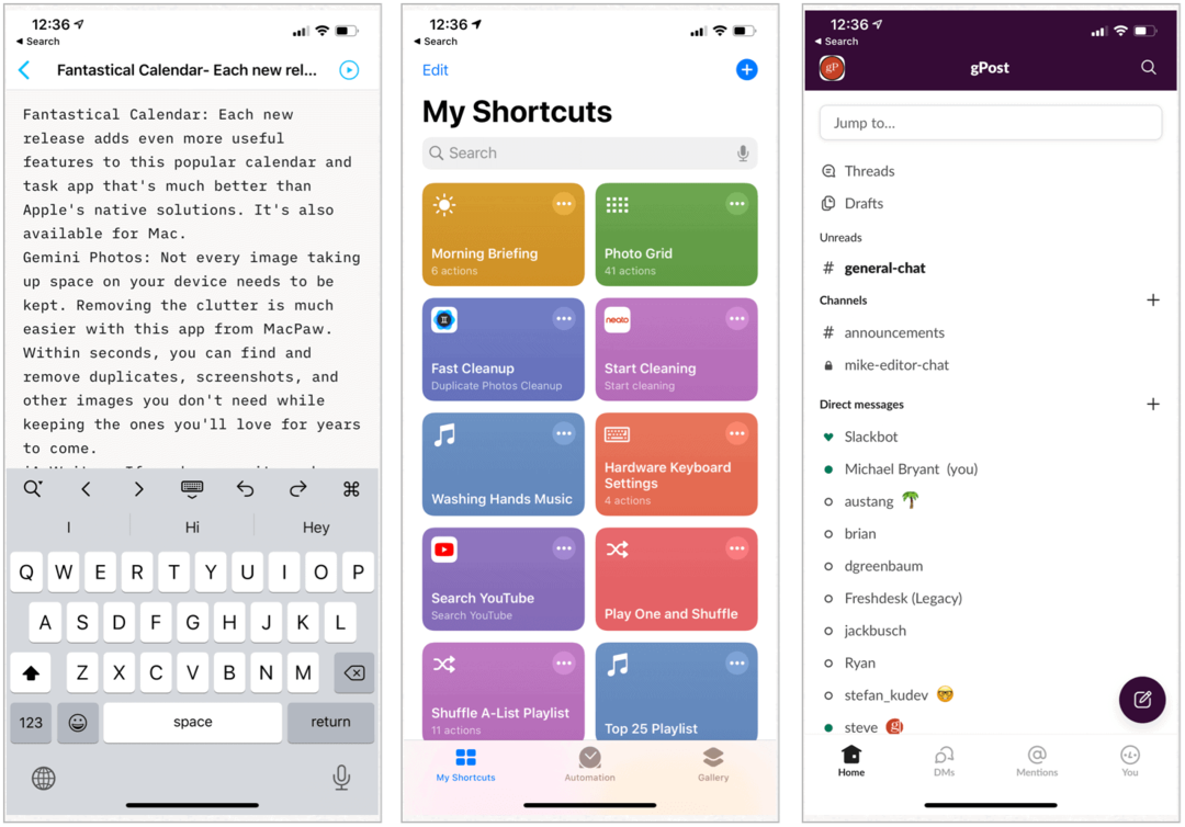 Le guide GroovyPost 2020 des meilleures applications iOS que vous devriez utiliser