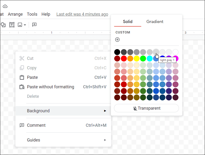 choisir la couleur de la carte comment créer des cartes sur google docs