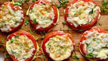 Comment faire des tomates au four avec du fromage? Recette facile avec des tomates