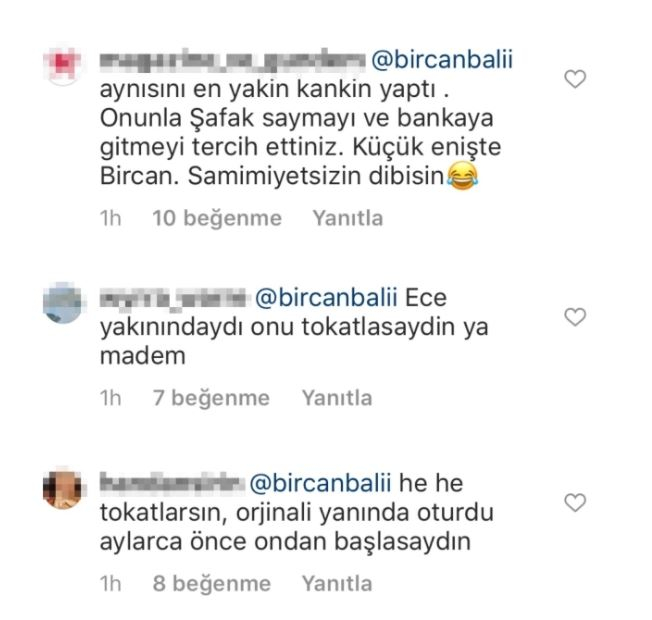 Il y a eu une réaction au commentaire de Bircan Bali sur «Infidèle»!