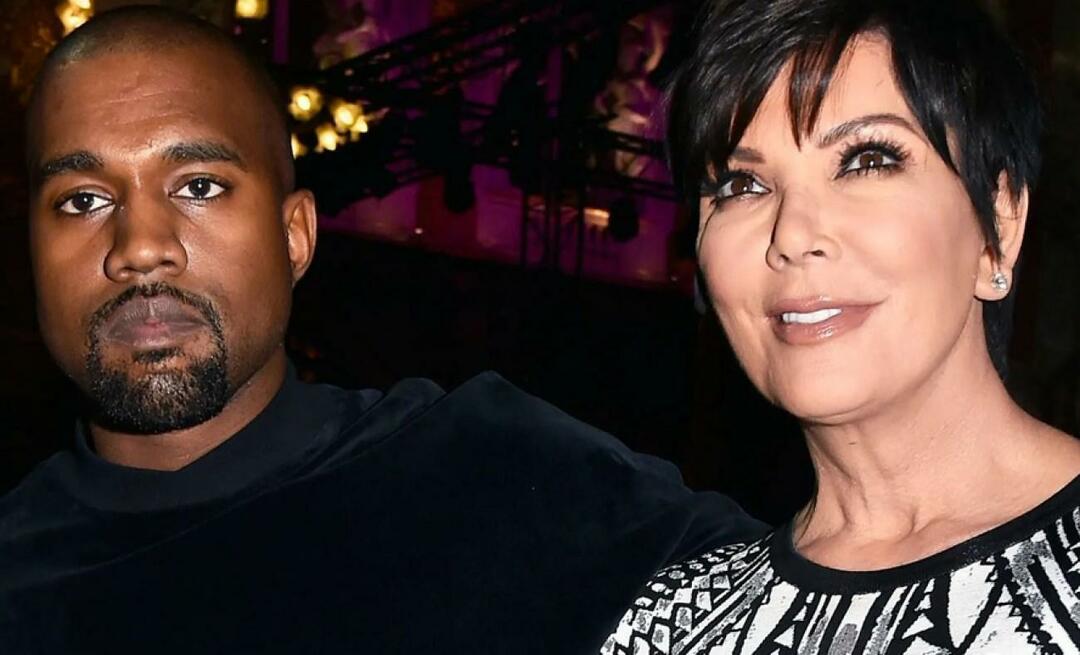 Kanye West ne peut pas oublier Kim Kardashian! Il a fait de sa belle-mère sa photo de profil pour faire la paix.