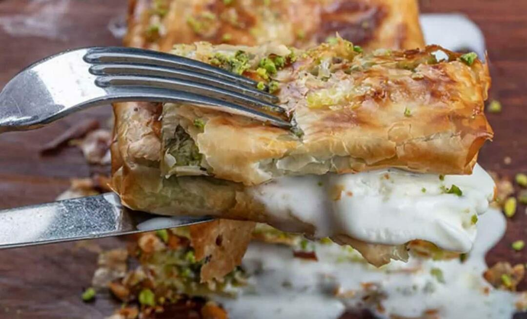 Comment faire du fromage à la crème Balıkesir? Recette crémeuse Balıkesir! Dessert de la région de Balıkesir...